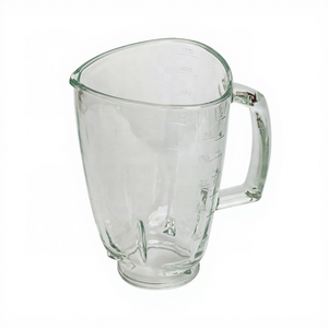 Jarra de Vidro Triangular de 1.5L para Liquidificador e Extrator de Suco, Estilo Especial, Atacado Direto da Fábrica, Popular, Peça de Reposição - Product Image 1