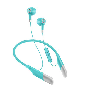 Cổ Gắn không dây màu xanh răng Tai nghe Tuổi thọ pin dài thể thao chạy loa siêu trầm Vòng cổ tai nghe - Product Image 6