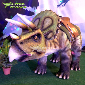 Dinosaure Triceratops Rides Marche avec Dinosaure - Product Image 4