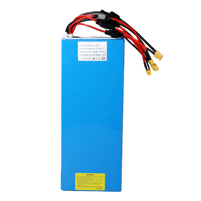 Factory Customized Top Quality 52v Scooter Battery 52v 20ah Battery Pack With Xt60 Connector 52v 48v 22.4ah Ebike Battery
