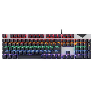 2026 Wired RGB Lighting Gaming Keyboard MK912 Black Full Size Metal Desktop Computer Keyboard Office Laptops Equipped - Product Image 1