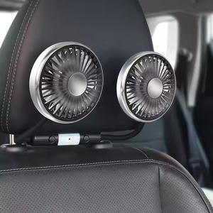 2024 nuova ventola di ventilazione per auto <span class=keywords><strong>Mini</strong></span> ventilatore USB con due teste per sedile posteriore auto <span class=keywords><strong>accessori</strong></span> per auto - Product Image 1