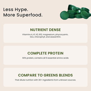 Tableta de Espirulina de Alta Calidad de Marca Privada con Protección Antioxidante que Apoya el Bienestar Diario y la Salud Celular - Product Image 2