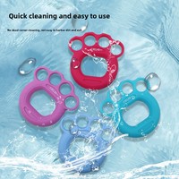 Renforceur de préhension en silicone AOLEI avec éléments métalliques, exerciceur portable pour avant-bras et doigts, pour l'entraînement musculaire et le soulagement du stress