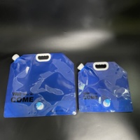 Doypack de liquide portable 1.5L avec robinet récipient de robinet de café distributeur de boissons en plastique pochette à bec réutilisable pour jus de bière