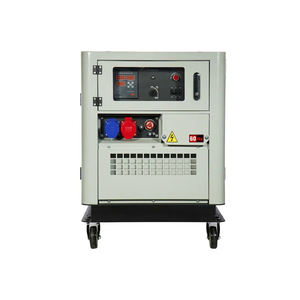 שלב יחיד 2 צילינדרים אוויר מקורר מנוע דיזל 12000 וואט נייד גנרטור נייד - Product Image 4