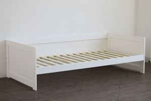 Bedroom Living Room Dual-use Sturdy Sofa Day Bed Wood Twin Size <strong>Trundle</strong> <strong>Daybed</strong> - Product Image 4