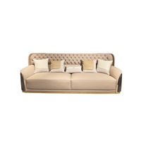 Canapé en cuir véritable de style italien, luxe léger, dossier haut, design moderne, monoplace mobile, haute densité, pour salons