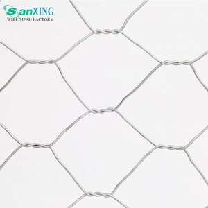 Hexagonal Chicken <b>Wire</b> <b>Mesh</b> Roll Low Carbon Iron <b>Wire</b> Netting for Poultry Cage Fence Garden Enclosure - Product Image 2