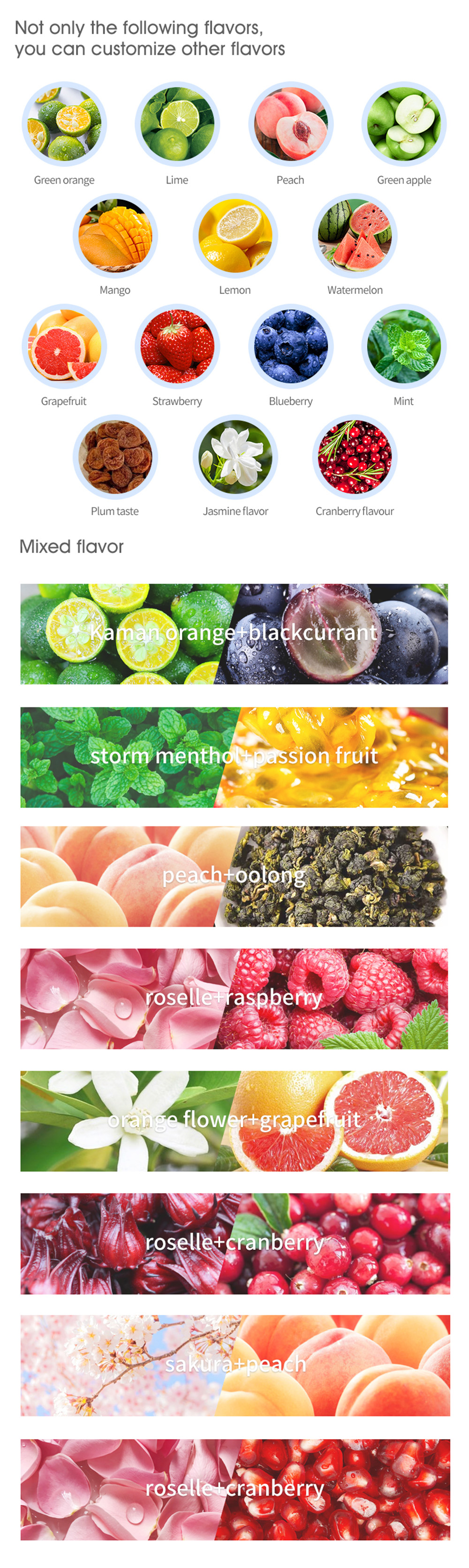 DOSFARM OEM Vitamin C Peach Flavors Fizzy Tablets Sugar Free Candy Healthy Food Dietary Supplement