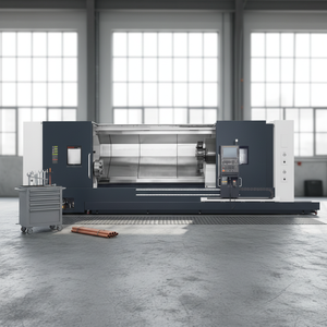 Torno CNC de Cama Inclinada <span class=keywords><strong>KAWAMURA</strong></span>, Centro de Torneado de Alta Resistencia, Husillo Único, 3 Ejes, Alta Precisión para Control, Torreta BMT75 - Product Image 1