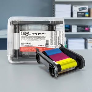 Ruban couleur 9 mm pour imprimante de cartes d'identité Primacy R5F208I100 - Product Image 1
