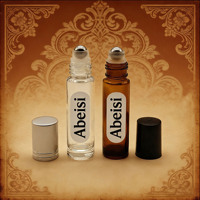 Flacon d'huile essentielle 10 ml, flacon roll-on transparent, flacon à bille pour huile essentielle et parfum