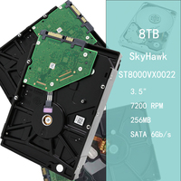 SkyHawk ST8000VX0022 8TB 7200RPM 256MB 3,5" SATA 6Gb/s HDD Interne Überwachungsfestplatte für NVR CCTV-System