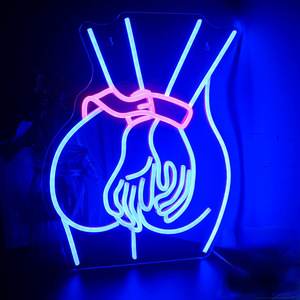 Индивидуальные светодиодные привлекательные неоновые огни для девушек, акриловый корпус с рейтингом IP65 для барного пейзажа - Product Image 3