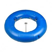 DAWNTECH HT-55 Oxygénateur de bassin pour la pêche et l'aération aquacole, Pompe à oxygène pour poissons avec moteur, boîte de vitesses, solaire, automatique, réglable, haute performance