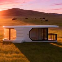 Vente directe d'usine, maison capsule spatiale autonome à énergie solaire empilable |   Prix d'usine pour les complexes hôteliers des îles d'Asie du Sud-Est