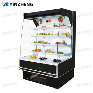 Réfrigérateur commercial YINZHENG pour supermarché, type ouvert, refroidisseur de boissons, vitrine réfrigérée, réfrigérateur <span class=keywords><strong>multi</strong></span>-niveaux avec rideau d'air - Product Image 2