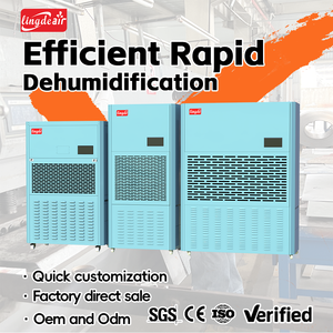 Nuevo <span class=keywords><strong>Deshumidificador</strong></span> Eléctrico Comercial Profesional para Almacenes, Capacidad de 68L, Construcción de Acero Inoxidable, para Uso en Sótanos y Hoteles - Product Image 1