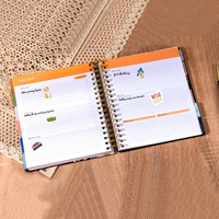 Agenda Personalizada Prolead con Logotipo en Dorado, Tapa Dura B5, Papel Ecológico, Encuadernación en Espiral, 80 Hojas, Impresión CMYK