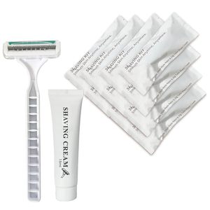 Kit d'articles de toilette jetables écologiques pour hôtels, ensemble d'hygiène dentaire, dentifrice, brosse à dents, hôtel de luxe 5 étoiles - Product Image 1