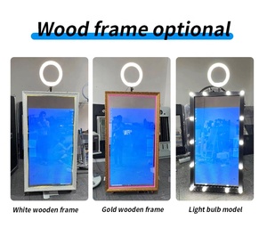 Venta al por mayor de accesorios portátiles para <span class=keywords><strong>bodas</strong></span> Selfie Magic Miroir Photobooth Kiosk Magic Photomaton party Photo Mirror Booth para la venta - Product Image 6