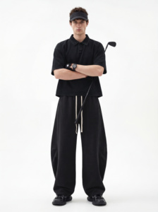 Camiseta de hombre oversize de algodón tejido de 280 g/m² con efecto salpicado de pintura, lavado vintage y desgastado, estilo casual holgado para streetwear. - Product Image 5