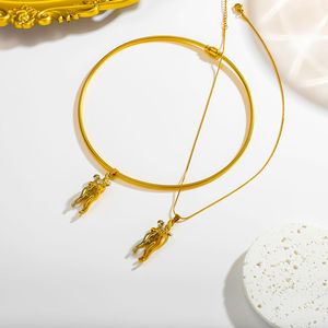 Collar <span class=keywords><strong>de</strong></span> pareja <span class=keywords><strong>de</strong></span> abrazo inseparable <span class=keywords><strong>de</strong></span> acero inoxidable, collar <span class=keywords><strong>de</strong></span> la historia <span class=keywords><strong>de</strong></span> dos amantes, muestra tu amor, COLLAR COLGANTE para abrazar pareja - Product Image 6