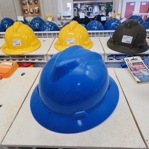 Casque de sécurité industriel à cliquet à fentes, type V, 4 points de suspension, personnalisable, vente en gros, OEM, directement de l'usine, modèle M090 - Product Image 2