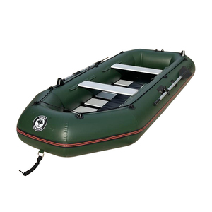 Juego de barco de pesca inflable Solar Marine para 4 personas, canoa de remo de 9,8 pies, capacidad de peso de 787lb, incluye <span class=keywords><strong>remos</strong></span> de aluminio de lujo - Product Image 5