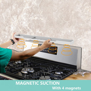 Silicone Magnetic Stove Top Shelf for Kitchen Stove Kitchen Storage <b>Oven</b> Shelf Over Stove Spice Shelf - Product Image 2