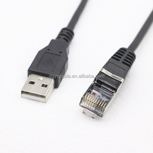 USB 2.0 Nam để <span class=keywords><strong>rj50</strong></span> <span class=keywords><strong>10p10c</strong></span> nam pl2303hx cổng nối tiếp chip <span class=keywords><strong>RS232</strong></span> cổng nối tiếp kết nối cáp sử dụng cho POS Đầu đọc thẻ 3 mét - Product Image 4