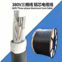 Cable de Control de Energía de Alta Resistencia de 2.5 mm², Cableado de CCTV Blindado de Aluminio con Cubierta XLPO, 300V-1kV, Alto Voltaje, Interior/Exterior, IP65