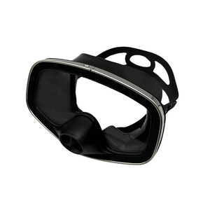 Máscara <span class=keywords><strong>de</strong></span> <span class=keywords><strong>Buceo</strong></span> Panorámica <span class=keywords><strong>de</strong></span> Lente Cruzada con Vidrio Templado Impermeable y Antivaho <span class=keywords><strong>Gafas</strong></span> <span class=keywords><strong>de</strong></span> Silicona para Deportes Acuáticos Pesca en el Mar y Submarinismo - Product Image 3