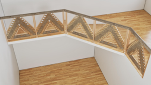 סגנון חדש עץ באלסטר זכוכית מעקה נירוסטה הבזח למינציה זכוכית למינציה - Product Image 6