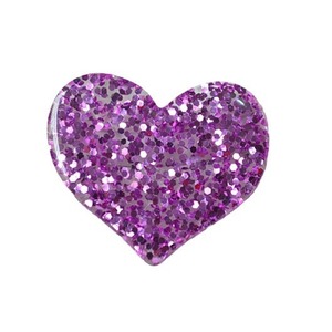 Diseño Ecológico, Adornos de Resina sin Purpurina con Forma de Corazón Pintado, Dijes de <span class=keywords><strong>Estrella</strong></span> para Slime, para el Día de San Valentín - Product Image 5