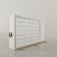 Compacteur mobile haute densité pour le stockage de documents de bureau en vrac – Armoire de rangement efficace