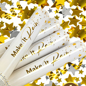 Sparacoriandoli Portatile a Forma di Stella per Matrimoni, Cerimonie di Apertura, Natale, Feste di Compleanno - Product Image 1