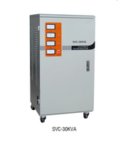 Stabilisateur de tension en cuivre triphasé entièrement automatique 220V 20/30/50kVA pour les applications AC domestiques et industrielles