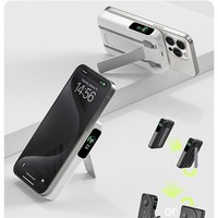 Support de charge magnétique double ligne en plastique certifié, 5-en-1, avec câble de données, charge ultra-rapide 22,5W, polymère