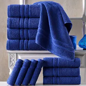 Wholesale Custom Luxury Large Size Thick Terry Bath Towel Sets 100% Cotton Bath Towels For Hotel Home