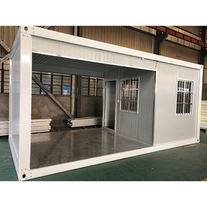 Installation rapide maisons modulaires paquet plat conteneur détachable maison panneau sandwich en acier pour immeuble de bureaux centre commercial hôtel disponible - Product Image 1