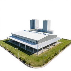 Gymnase multisports avancé sans colonnes, en acier préfabriqué avec poutres en H massives pour écoles, durée de vie de 50 ans - Product Image 1