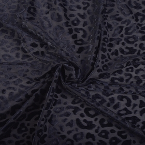 Đa Màu Sắc Dệt Kim Nhung <span class=keywords><strong>Burnout</strong></span> Vải 4 Cách Căng Hoang Dã Leopard Nhung Vải Cho Ăn Mặc - Product Image 2