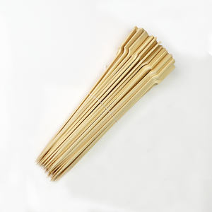 Brochetas Planas de Bambú Ecológicas de 200 mm (8 Pulgadas), Palillos Teppo para <span class=keywords><strong>Sushi</strong></span>, Aperitivos, Decoración de Cócteles, Servicio de Restaurante - Product Image 1