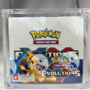 Boîte de rappel acrylique vente chaude cartes <span class=keywords><strong>Pokemon</strong></span> 1ère édition Boxe - Product Image 2