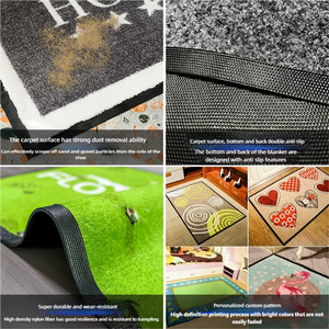 Tùy chỉnh cửa hàng nhà hàng lối vào Nylon cửa thương mại thảm cao su ủng hộ kinh doanh Heavy Duty bền ngoài trời <span class=keywords><strong>mat</strong></span> - Product Image 3