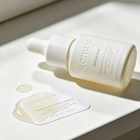 Étiquette cosmétique personnalisée en relief, sans BPA, non toxique, avec découpe de forme personnalisée, pour flacon de sérum de maquillage