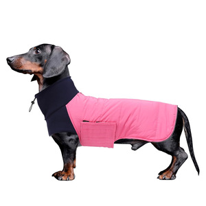 Qiqu Pet Supplies Custom New Designer Dachshund <strong>Dog</strong> <strong>Coat</strong> <strong>Sausage</strong> Jacket Double-Sided <strong>Dog</strong> Winter <strong>Coat</strong> with Padded Cotton Lining - Product Image 1