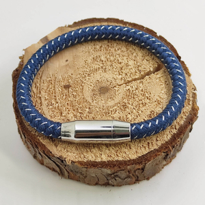 Custom Logo Classic <strong>Men's</strong> New <strong>Style</strong> Hand-woven Multi-layer Combination Accessory Metal Magnet Clasp Fashion <strong>Bracelet</strong> - Product Image 4